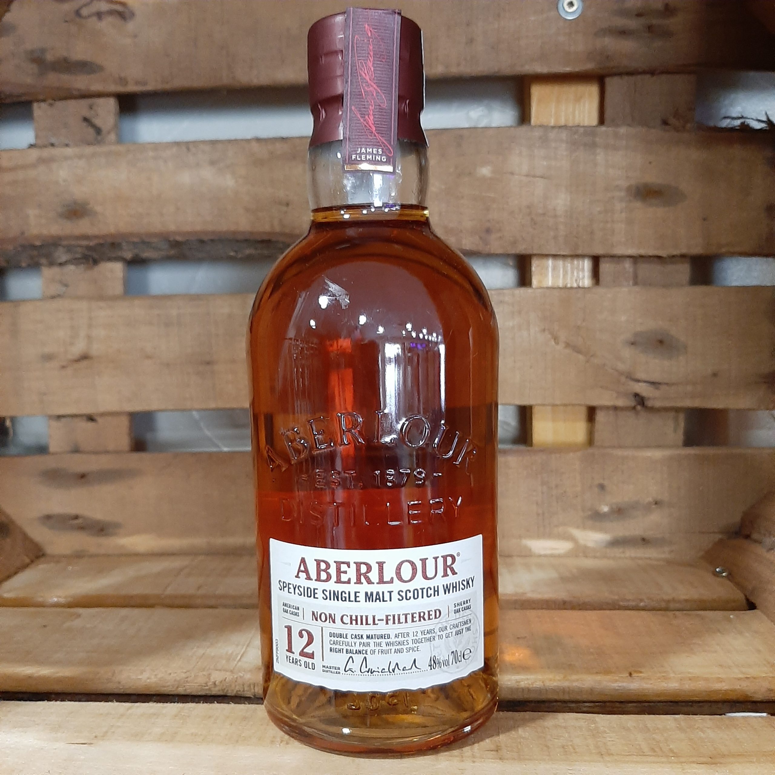 Whisky Aberlour 12 ans En Coffret – Caveau Promenade